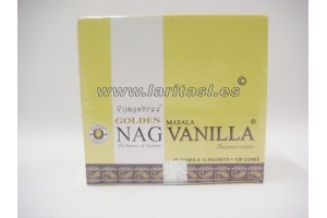 Golden Nag Vanilla (vainilla) conos Caja Exterior Dañada